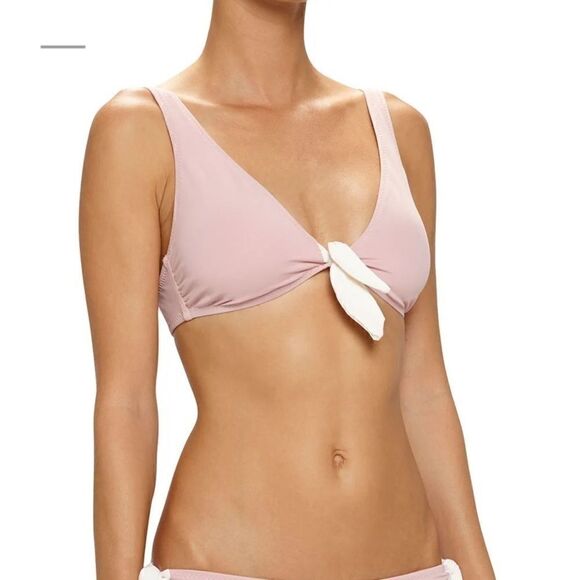 NWT Eberjey Cassidy So Solid Swim Top - Picture 1 of 5